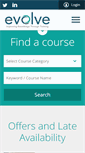 Mobile Screenshot of evolvetraining.com